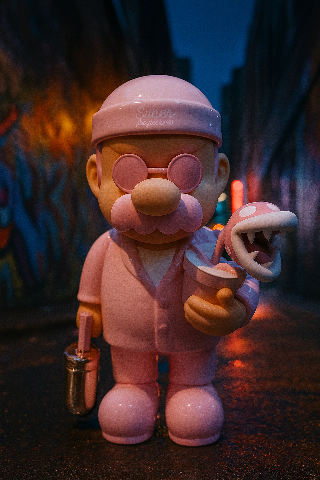 Bubble Pink // Mario 26cm